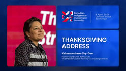 Kahsennenhawe Sky-Deer - Thanksgiving Address - (SOLO)