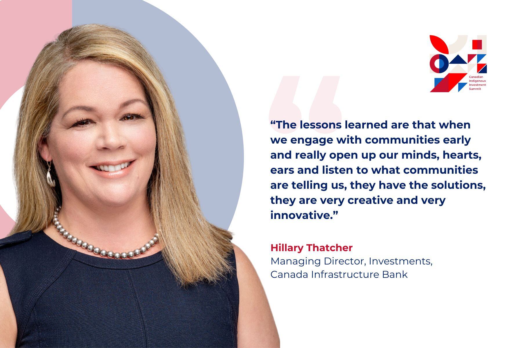 Hillary Thatcher's Perspective of Inclusive Infrastructure Development