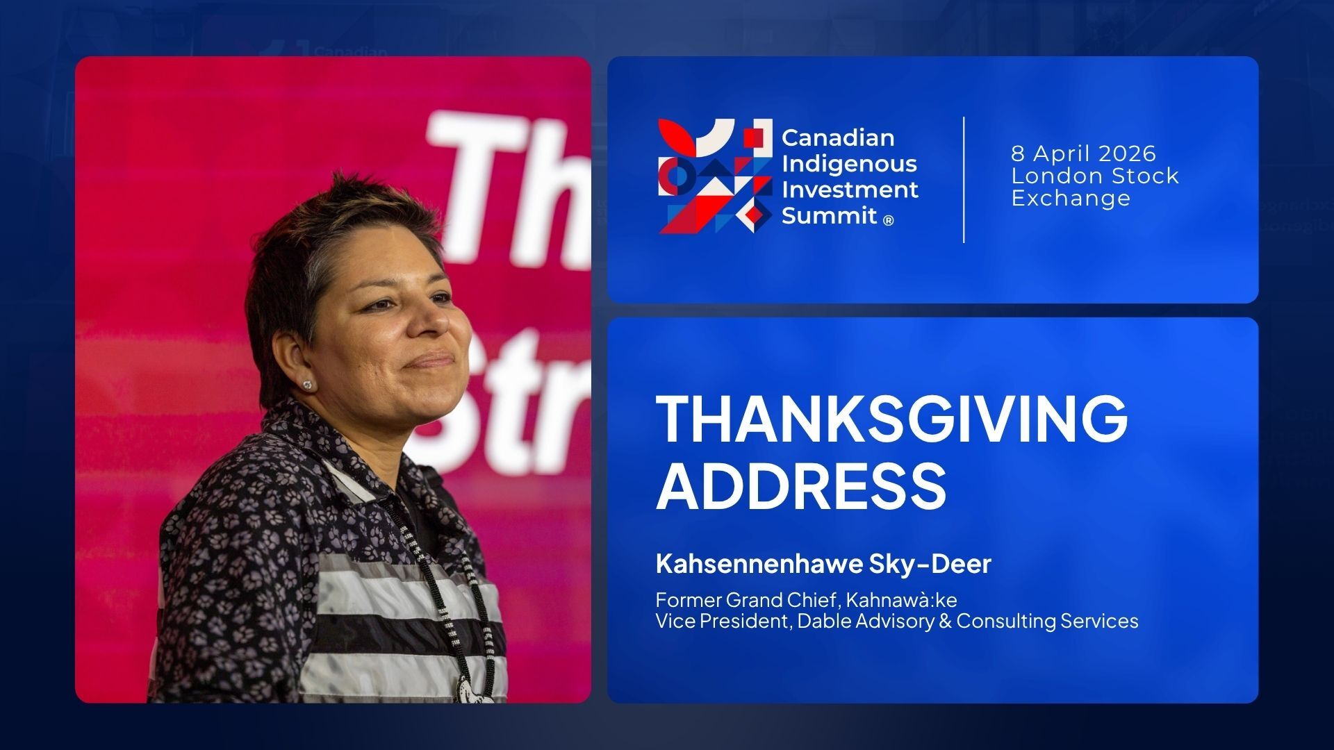 Kahsennenhawe Sky-Deer - Thanksgiving Address - (SOLO)