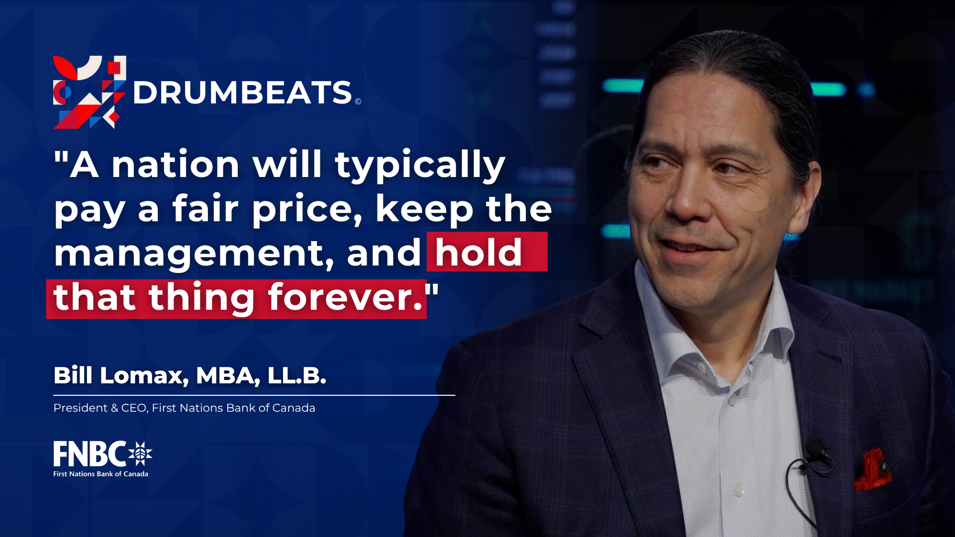 First Nations Bank of Canada's Bill Lomax: zero defaults, scaling fast